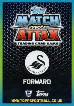 2015-16 Topps Match Attax Premier League Extra - Extra Boost Cards #UC16 Andre Ayew Back