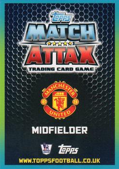 2015-16 Topps Match Attax Premier League Extra - Man of the Match #MA20 Juan Mata Back