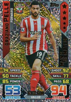 2015-16 Topps Match Attax Premier League Extra - Man of the Match #MA26 Graziano Pelle Front
