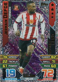 2015-16 Topps Match Attax Premier League Extra - Hat-Trick Heroes #HH8 Jermain Defoe Front