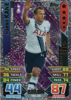 2015-16 Topps Match Attax Premier League Extra - Hat-Trick Heroes #HH9 Harry Kane Front