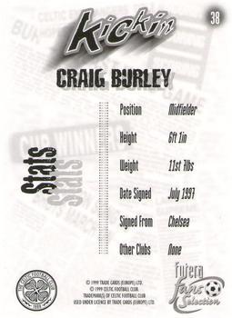 1999 Futera Celtic Fans' Selection - Foil #38 Craig Burley Back