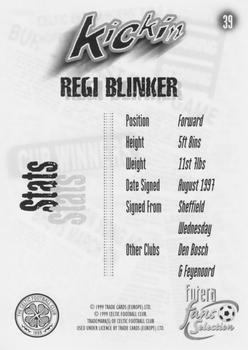1999 Futera Celtic Fans' Selection - Foil #39 Regi Blinker Back