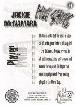 1999 Futera Celtic Fans' Selection - Foil #47 Jackie McNamara Back