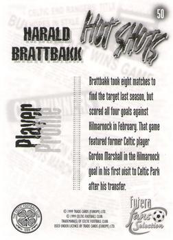 1999 Futera Celtic Fans' Selection - Foil #50 Harald Brattbakk Back