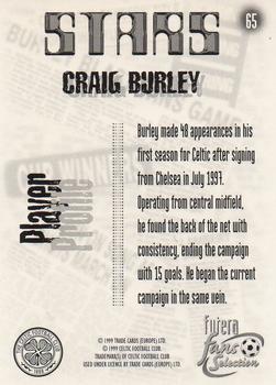 1999 Futera Celtic Fans' Selection - Foil #65 Craig Burley Back