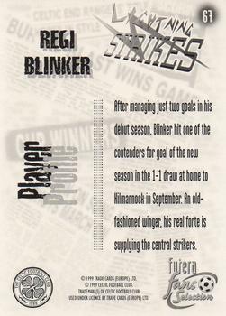 1999 Futera Celtic Fans' Selection - Foil #67 Regi Blinker Back