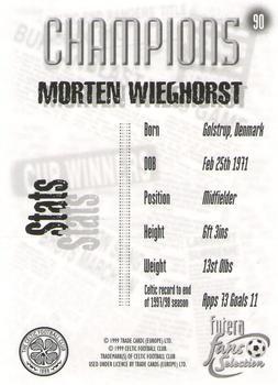 1999 Futera Celtic Fans' Selection - Foil #90 Morten Wieghorst Back