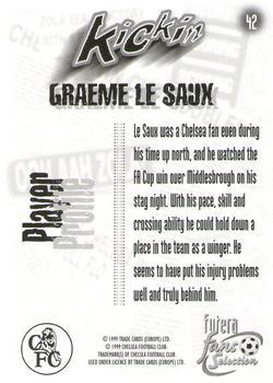 1999 Futera Chelsea Fans' Selection - Foil #42 Graeme Le Saux Back