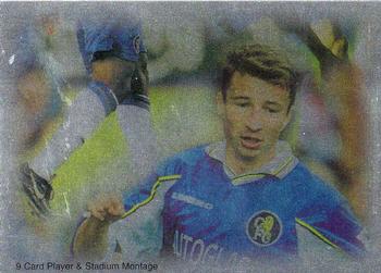 1999 Futera Chelsea Fans' Selection - Foil #74 Player & Stadium montage Front