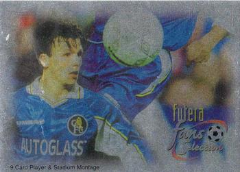 1999 Futera Chelsea Fans' Selection - Foil #75 Player & Stadium montage Front