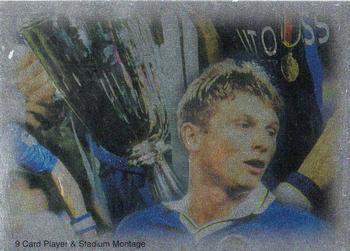 1999 Futera Chelsea Fans' Selection - Foil #77 Player & Stadium montage Front