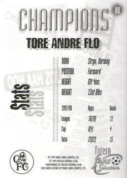 1999 Futera Chelsea Fans' Selection - Foil #88 Tore Andre Flo Back