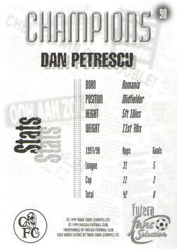 1999 Futera Chelsea Fans' Selection - Foil #90 Dan Petrescu Back
