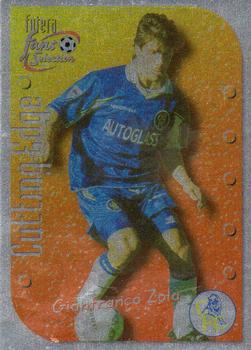 1999 Futera Chelsea Fans' Selection - Cutting Edge Foil #CE1 Gianfranco Zola Front