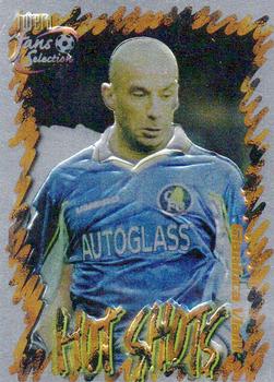1999 Futera Chelsea Fans' Selection - Hot Shots #HS6 Gianluca Vialli Front