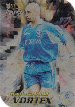 1999 Futera Chelsea Fans' Selection - Vortex #V2 Gianluca Vialli Front