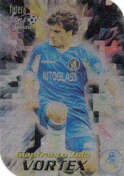 1999 Futera Chelsea Fans' Selection - Vortex #V3 Gianfranco Zola Front