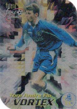 1999 Futera Chelsea Fans' Selection - Vortex #V8 Tore Andre Flo Front