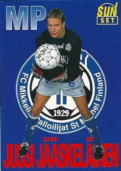 1995 SunSet Finland Veikkausliiga #46 Jussi Jääskeläinen Front