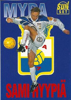 1995 SunSet Finland Veikkausliiga #58 Sami Hyypiä Front