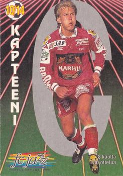 1995 SunSet Finland Veikkausliiga - Kapteeni #10 Juha Riippa Back