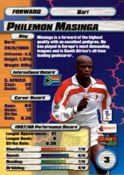 1998-99 Merlin Serie A 99 #3 Philemon Masinga Back