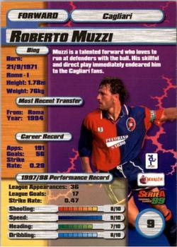 1998-99 Merlin Serie A 99 #9 Roberto Muzzi Back