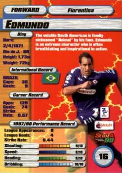 1998-99 Merlin Serie A 99 #16 Edmundo Back