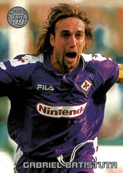 1998-99 Merlin Serie A 99 #17 Gabriel Batistuta Front