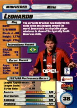 1998-99 Merlin Serie A 99 #38 Leonardo Back