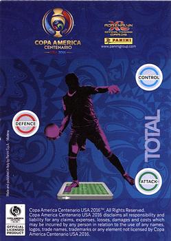 2016 Panini Adrenalyn XL Copa América Centenario USA #210 Brad Guzan Back