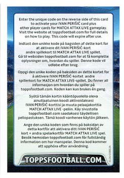 2015-16 Topps Match Attax UEFA Champions League English - Match Attax Live #NNO Thiago Silva Back