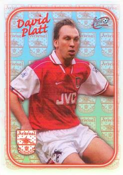 1997-98 Futera Arsenal Fans' Selection - Special Edition Embossed #SE7 David Platt Front