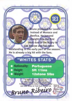 1997-98 Futera Leeds United Fans' Selection - Special Edition Embossed #SE3 Bruno Ribeiro Back