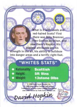 1997-98 Futera Leeds United Fans' Selection - Special Edition Embossed #SE8 David Hopkin Back