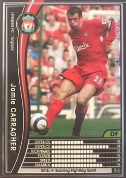 2005-06 Panini WCCF European Clubs #34 Jamie Carragher Front