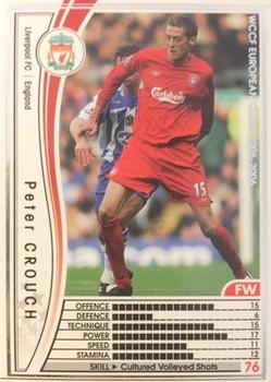 2005-06 Panini WCCF European Clubs #46 Peter Crouch Front