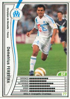 2005-06 Panini WCCF European Clubs #102 Demetrius Ferreira Front