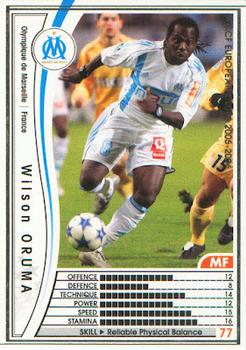 2005-06 Panini WCCF European Clubs #108 Wilson Oruma Front
