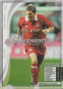 2005-06 Panini WCCF European Clubs - Young Stars #YGS3 Bastian Schweinsteiger Front