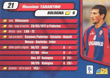 2000 DS Pianeta Calcio Serie A #21 Massimo Tarantino Back