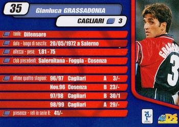 2000 DS Pianeta Calcio Serie A #35 Gianluca Grassadonia Back