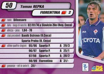 2000 DS Pianeta Calcio Serie A #50 Tomas Repka Back