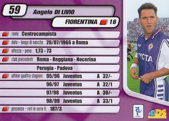 2000 DS Pianeta Calcio Serie A #59 Angelo Di Livio Back