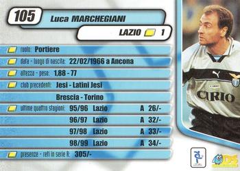 2000 DS Pianeta Calcio Serie A #105 Luca Marchegiani Back