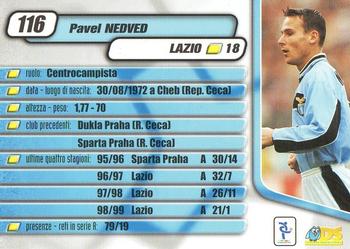 2000 DS Pianeta Calcio Serie A #116 Pavel Nedved Back