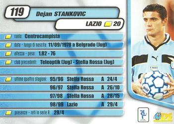 2000 DS Pianeta Calcio Serie A #119 Dejan Stankovic Back
