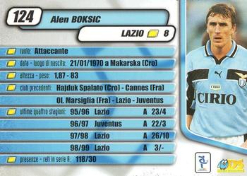 2000 DS Pianeta Calcio Serie A #124 Alen Boksic Back