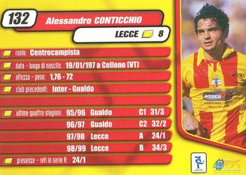 2000 DS Pianeta Calcio Serie A #132 Alessandro Conticchio Back